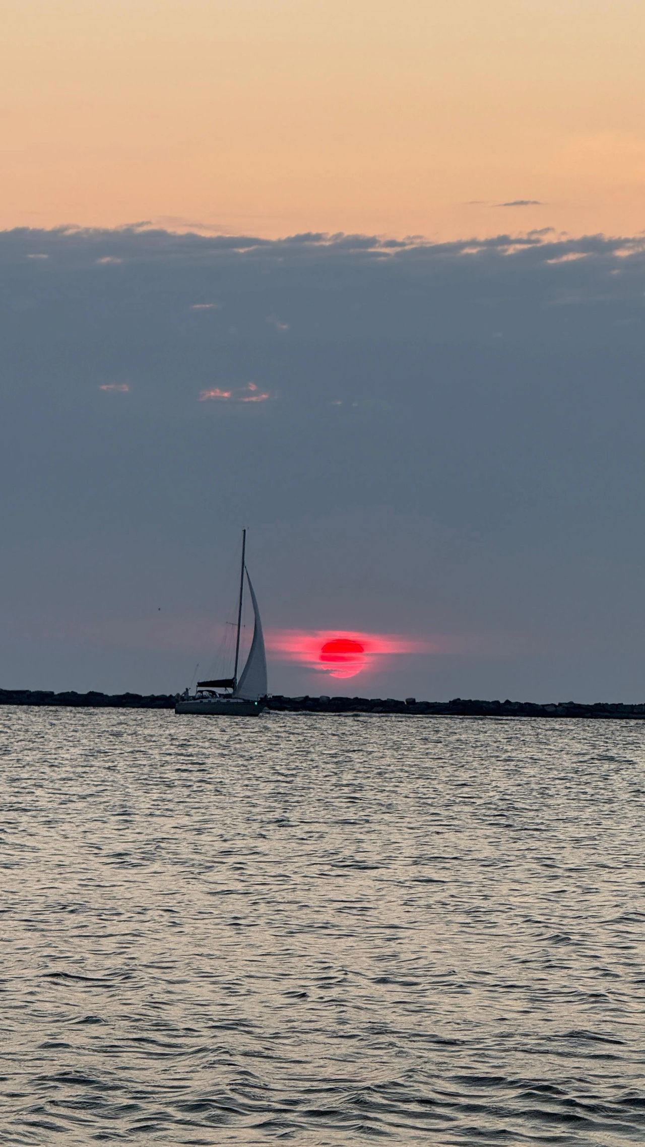 Surreal sunset in Beachwood-Bluffton, MI